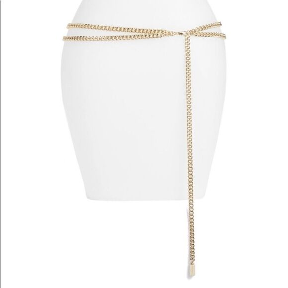 Halogen 'Double Swag' Chain Belt (UC3) - Picture 2 of 6